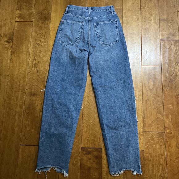 BDG Urban Outfitters High Rise Baggy Jeans Size 24 Distressed Casual 90’s Retro - Picture 8 of 12